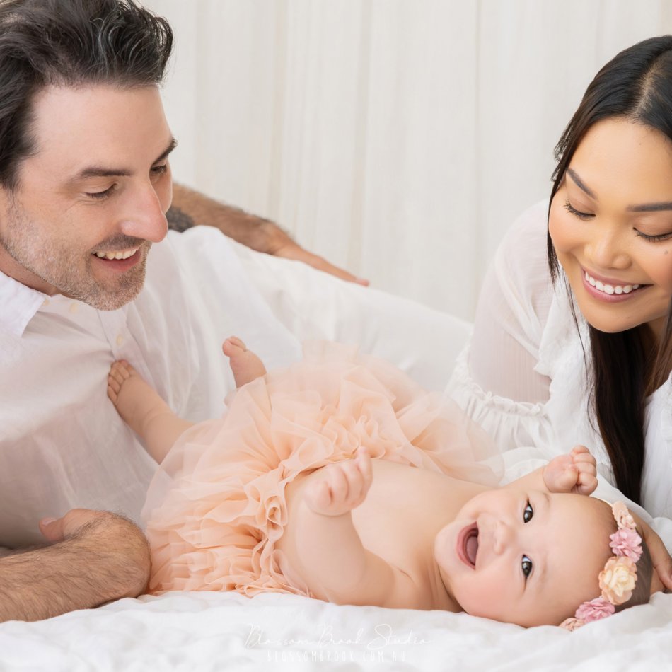 Cute Baby Portrait | Emma | Blossom Brook Studio
