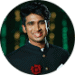 a handsome man portrait indian background